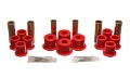 Picture of Energy Suspension 8-81-96 Ford F100-F150 2WD Red Rear Leaf Spring Bushing Set
