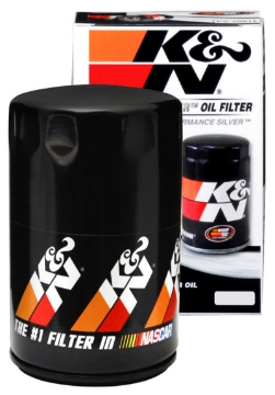 Picture of K&N Oil Filter for Nissan-Ford-Toyota-Audi-Chevy-Subaru-VW-Porsche-BMW 3in OD x 5-063in H