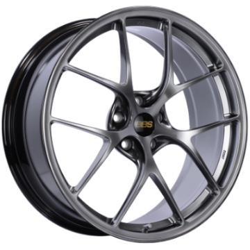 Picture of BBS RI-D 20x11 5x114-3 ET15 66CB Diamond Black Wheel PFS-Clip Required
