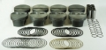 Picture of Mahle MS Piston Set GM LS 403ci 4-005in Bore 4in Stroke 6-125in Rod -927 Pin -4cc 11-5 CR Set of 8
