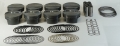 Picture of Mahle MS Piston Set GM LS 408ci 4-030in Bore 4in Stroke 6-125in Rod -927 Pin -28cc 9-1 CR Set of 8