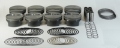 Picture of Mahle MS Piston Set GM LS 415ci 4-065in Bore 4in Stk 6-125in Rod -927 Pin -4cc 11-0 CR Set of 8