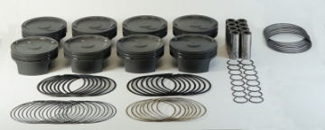 Picture of Mahle MS Piston Set GM LS 408ci 4-030in Bore 4in Stk 6-125in Rod -927 Pin -20cc 9-3 CR Set of 8