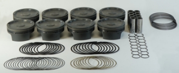 Picture of Mahle MS Piston Set GM LS 428ci 4-065in Bore 4in Stroke 6-125in Rod -927 Pin -25cc 9-3 CR Set of 8