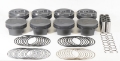 Picture of Mahle MS Piston Set SBF 331ci 4-030in Bore 3-25in Stroke 5-4in Rod -927 Pin 7cc 11-3 CR Set of 8