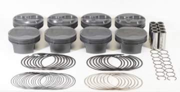 Picture of Mahle MS Piston Set SBF 331ci 4-030in Bore 3-25in Stroke 5-4in Rod -927 Pin 7cc 11-3 CR Set of 8
