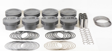 Picture of Mahle MS Piston Set SBF 351ci 4-060in Bore 3-4in Stroke 5-4in Rod -927 Pin -16cc 9-2 CR Set of 8