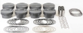 Picture of Mahle MS Piston Set SBF 348ci 4-040in Bore 3-4in Stroke 5-4in Rod -927 Pin -6cc 10-4 CR Set of 8