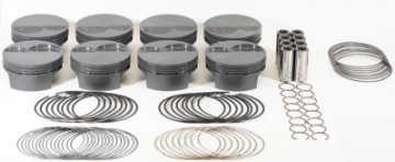 Picture of Mahle MS Piston Set SBF 348ci 4-125in Bore 3-4in Stroke 5-4in Rod -927 Pin -6cc 10-4 CR Set of 8