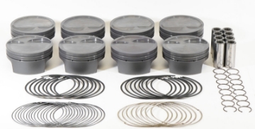 Picture of Mahle MS Piston Set SBF 333ci 4-040in Bore 3-25in Stroke 5-4in Rod -927 Pin -16cc 8-9 CR Set of 8