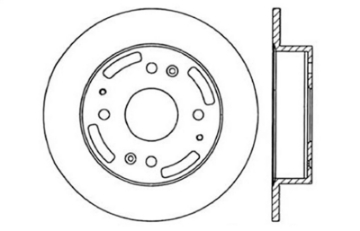 Picture of StopTech Slotted & Drilled Sport Brake Rotor