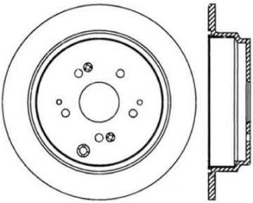 Picture of StopTech Slotted & Drilled Sport Brake Rotor