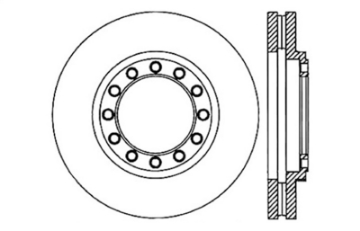 Picture of StopTech Slotted & Drilled Sport Brake Rotor