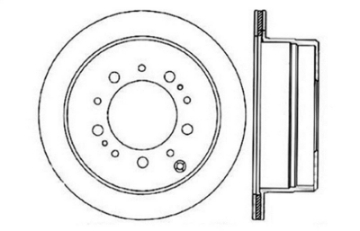 Picture of StopTech Slotted & Drilled Sport Brake Rotor