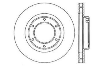 Picture of StopTech Slotted & Drilled Sport Brake Rotor