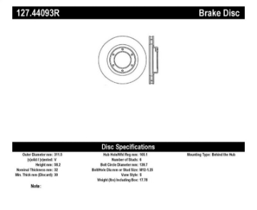 Picture of StopTech Slotted & Drilled Sport Brake Rotor