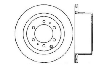 Picture of StopTech Slotted & Drilled Sport Brake Rotor