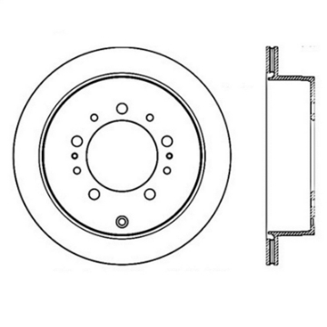 Picture of StopTech Slotted & Drilled Sport Brake Rotor