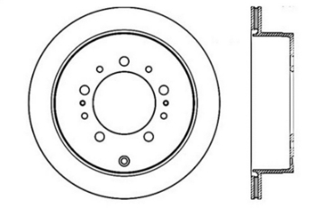 Picture of StopTech Slotted & Drilled Sport Brake Rotor