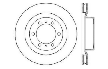 Picture of StopTech Slotted & Drilled Sport Brake Rotor