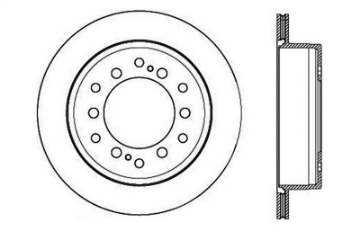 Picture of StopTech Slotted & Drilled Sport Brake Rotor