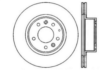 Picture of StopTech Slotted & Drilled Sport Brake Rotor
