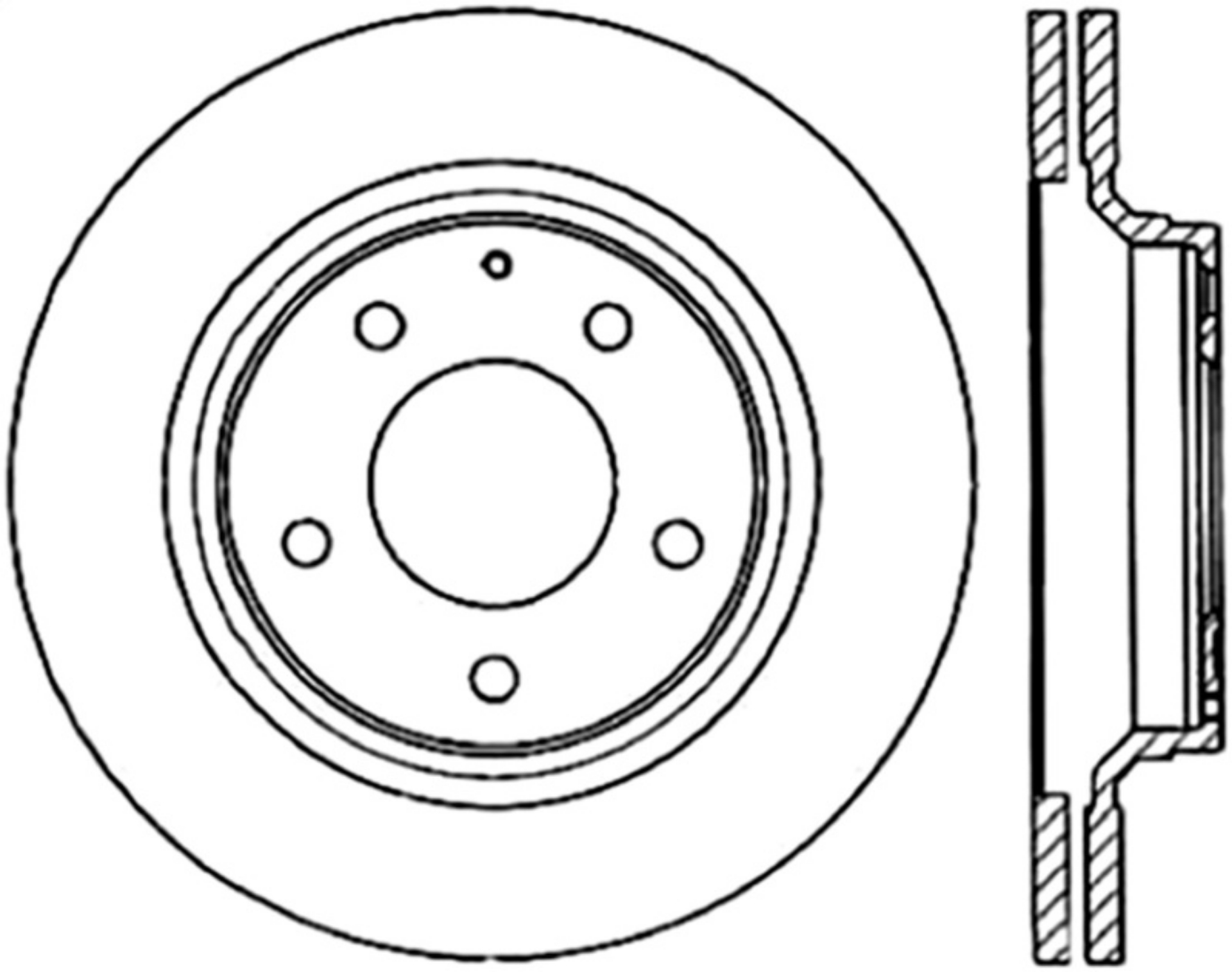 Picture of StopTech Slotted & Drilled Sport Brake Rotor