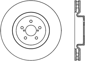 Picture of StopTech Slotted & Drilled Sport Brake Rotor