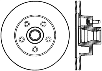 Picture of StopTech Slotted & Drilled Sport Brake Rotor