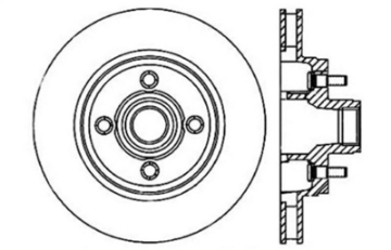 Picture of StopTech Slotted & Drilled Sport Brake Rotor