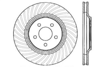 Picture of StopTech Slotted & Drilled Sport Brake Rotor