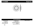 Picture of StopTech 94-04 Ford Mustang SVT Cobra Slotted & Drilled Sport Front Right Brake Rotor