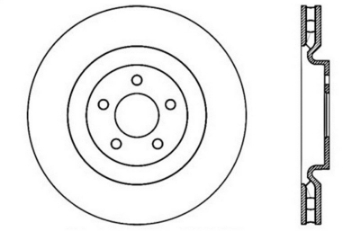 Picture of StopTech Slotted & Drilled Sport Brake Rotor