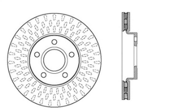Picture of StopTech Slotted & Drilled Sport Brake Rotor