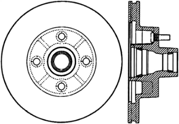 Picture of StopTech Slotted & Drilled Sport Brake Rotor