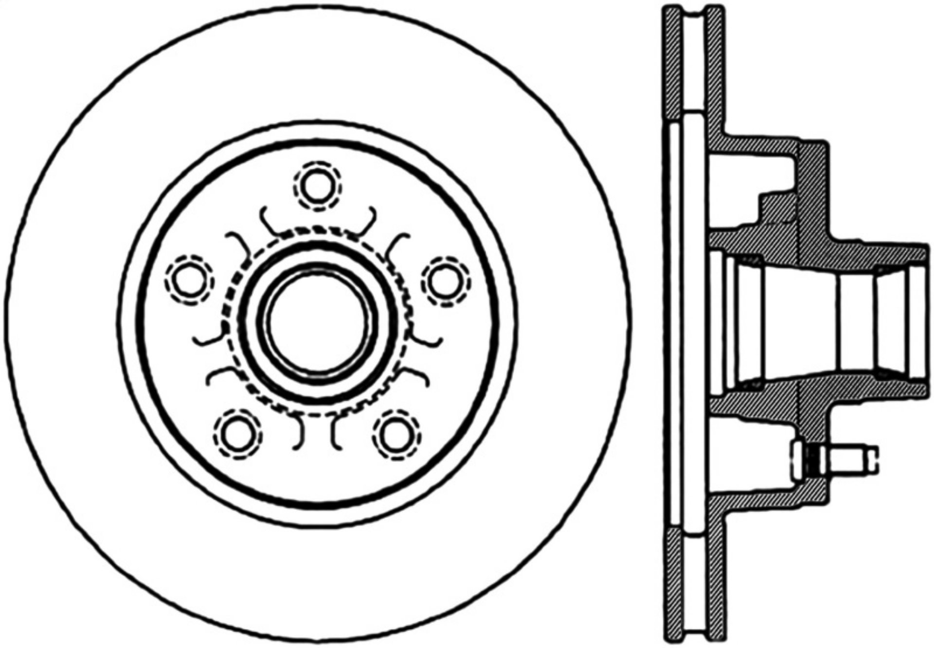 Picture of StopTech Slotted & Drilled Sport Brake Rotor
