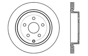 Picture of StopTech Slotted & Drilled Sport Brake Rotor