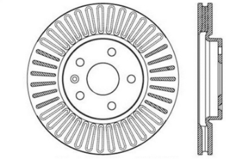 Picture of StopTech Slotted & Drilled Sport Brake Rotor