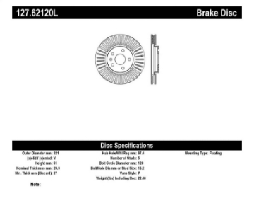 Picture of StopTech Slotted & Drilled Sport Brake Rotor