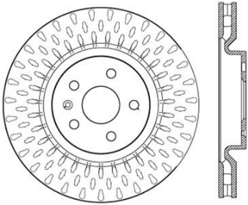 Picture of StopTech Slotted & Drilled Sport Brake Rotor