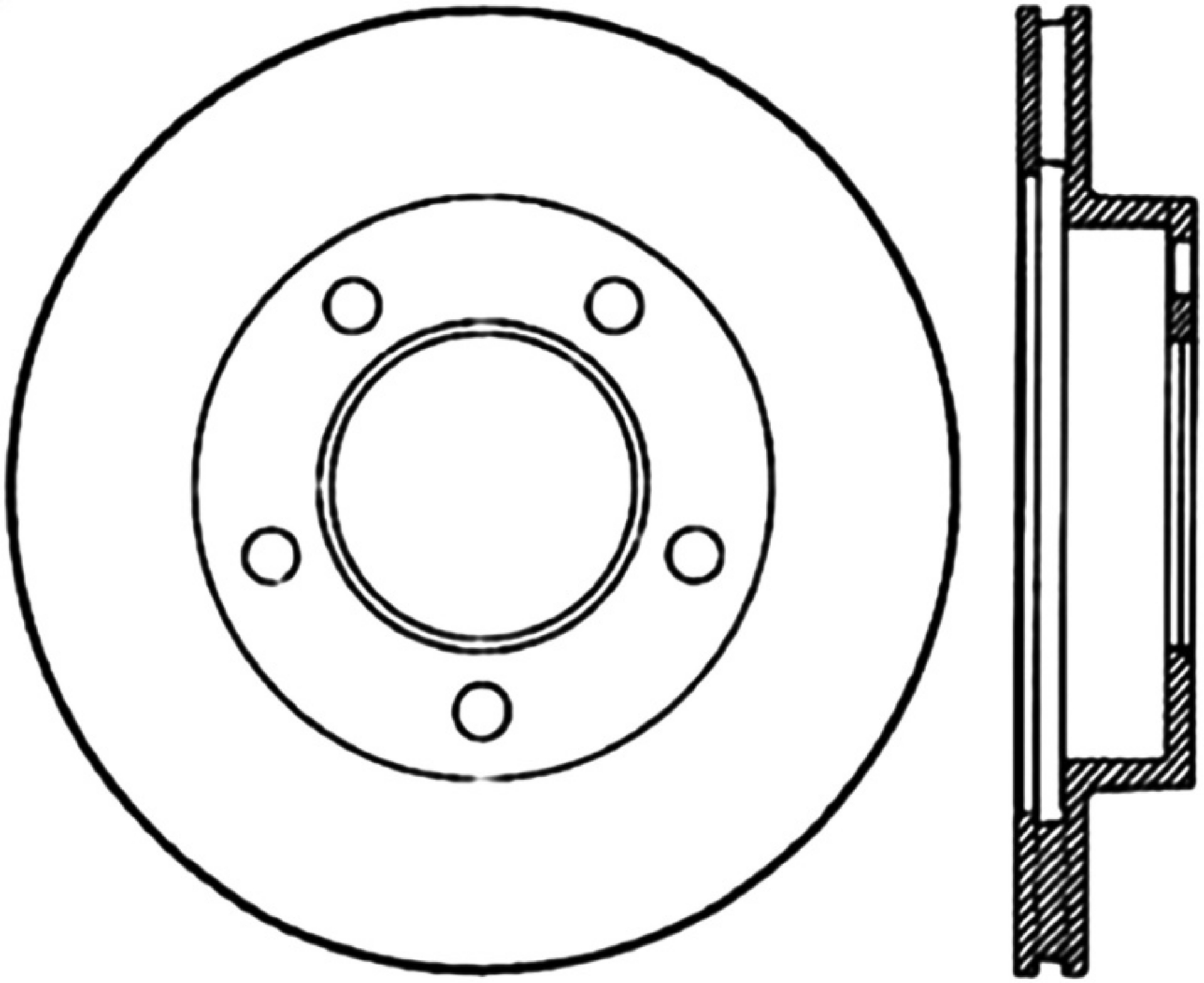 Picture of StopTech Slotted & Drilled Sport Brake Rotor