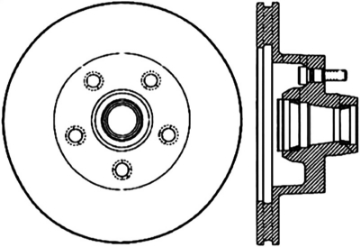 Picture of StopTech Slotted & Drilled Sport Brake Rotor