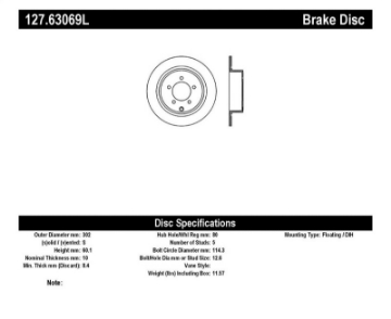 Picture of StopTech Slotted & Drilled Sport Brake Rotor