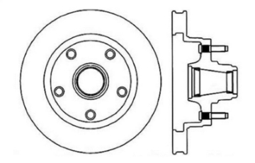 Picture of StopTech Slotted & Drilled Sport Brake Rotor
