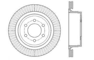 Picture of StopTech Slotted & Drilled Sport Brake Rotor