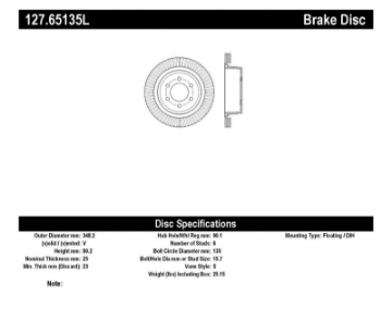 Picture of StopTech Slotted & Drilled Sport Brake Rotor
