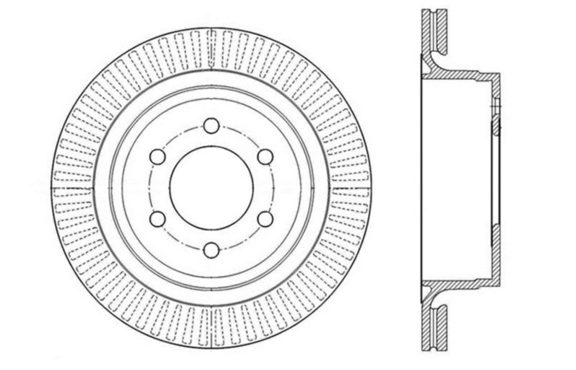 Picture of StopTech Slotted & Drilled Sport Brake Rotor