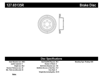 Picture of StopTech Slotted & Drilled Sport Brake Rotor