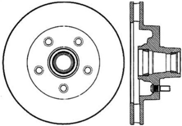 Picture of StopTech Slotted & Drilled Sport Brake Rotor