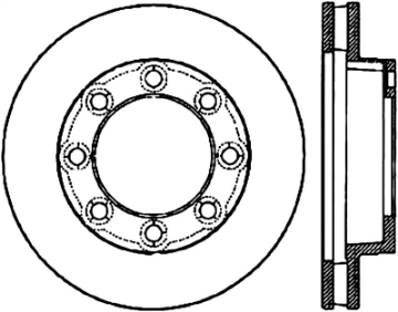 Picture of StopTech Slotted & Drilled Sport Brake Rotor